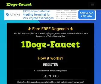 1Doge-Faucet.xyz(Join the most complex) Screenshot