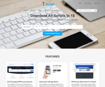 1DScript.com(1$ Script Store) Screenshot