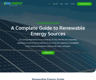 1Energysystems.com(Your Renewable Energy Resources) Screenshot