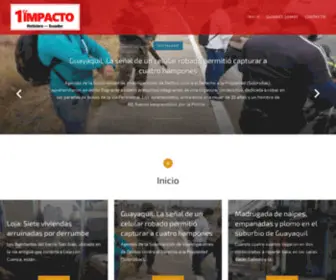 1Erimpacto.com(Noticiero Primer Impacto Ecuador) Screenshot