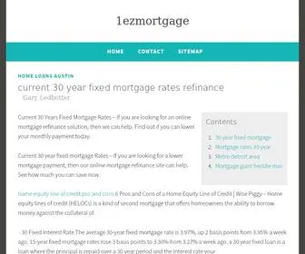 1Ezmortgage.net(1ezmortgage) Screenshot