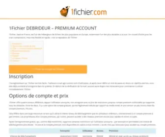 1Fichier.info(PREMIUM ACCOUNT) Screenshot