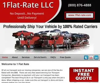 1Flat-Rate.com(1 Flat Rate) Screenshot