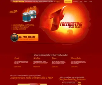 1Freehosting.com(Free hosting) Screenshot