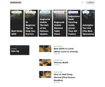 1Gamerdash.com(Mobile Gaming) Screenshot