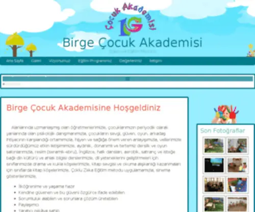 1Gcocukakademisi.com(Birge Çocuk Akademisi) Screenshot