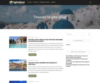 1Gite1Jour.com(Trouver facilement son gite idéal) Screenshot