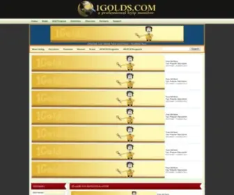 1Golds.com(Hyip monitor) Screenshot