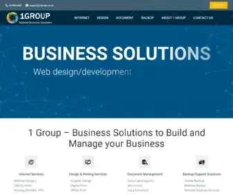 1Group.co.nz(1 Group) Screenshot