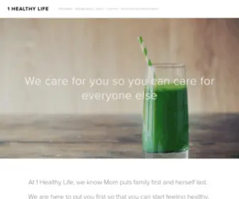 1Healthylife.com(1 Healthy Life) Screenshot