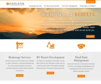 1Horizon.com(Horizon Outdoor Hospitality) Screenshot
