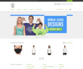 1HRTshirts.com(Tshirts store) Screenshot