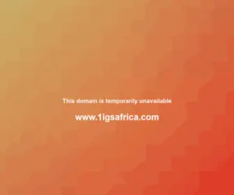 1Igsafrica.com(1 IGS Its All About Service Delivery) Screenshot