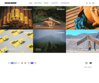 1Incamp.com(1INcamp) Screenshot