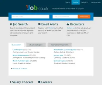 1Job.co.uk(Find London Jobs) Screenshot