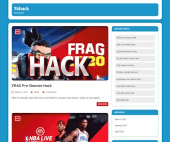 1Khack.com(1khack) Screenshot