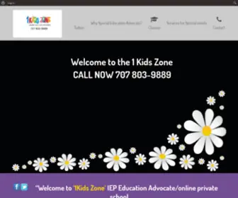 1Kidszone.com(IEP Education Consultant Services Suisun City) Screenshot