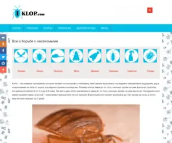 1Klop.com(Все о борьбе с насекомыми) Screenshot