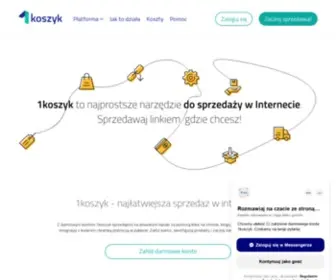 1Koszyk.pl(Sprzedawaj online w 15 minut z darmowym kontem) Screenshot