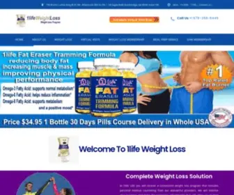 1Lifeweightloss.com(Medical weight loss specialist doctors in Atlanta) Screenshot