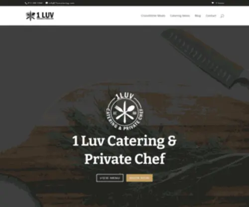 1LuvCatering.com(1 Luv Catering & Private Chef) Screenshot