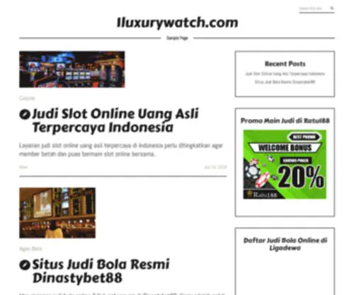 1Luxurywatch.com Screenshot