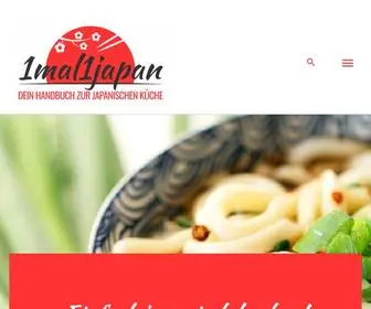 1Mal1Japan.de(Japanisch kochen & einkaufen) Screenshot