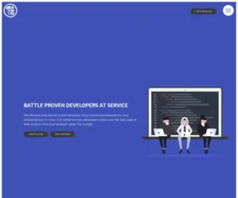 1Mandev.com(Battle Proven Developers at Service) Screenshot