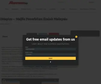 1Mapim.my(Majlis Penerbitan Ilmiah Malaysia (MAPIM)) Screenshot