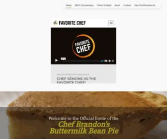 1Millionpies.com(Chef Brandon's Buttermilk Bean Pie) Screenshot