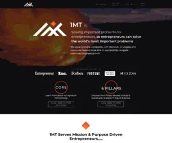1MT.co(Solving important problems for entrepreneurs) Screenshot