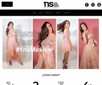 1NS.mx(Renta de vestidos) Screenshot
