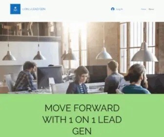 1ON1Leadgen.com(1 on 1 Lead Gen) Screenshot