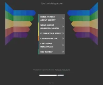 1ON1Ministry.com(1ON1Ministry) Screenshot