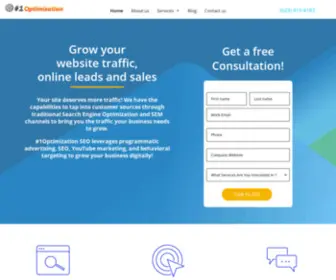 1Optimization.com(Search Engine Optimization) Screenshot