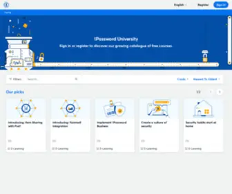1Password.University(1Password university) Screenshot