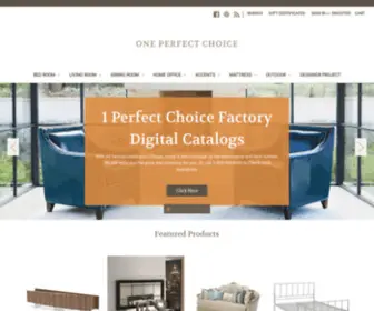 1Perfectchoice.com(One PerfectChoice Furniture) Screenshot