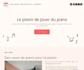 1Piano1Blog.com(Cours de piano en ligne) Screenshot