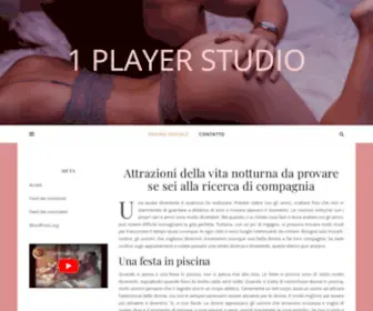 1Playerstudio.it(Player Studio) Screenshot