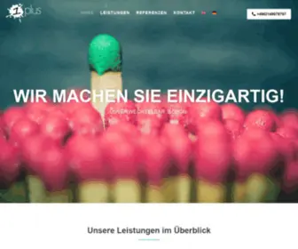 1Plus-Agency.com(Werbeagentur Mannheim) Screenshot