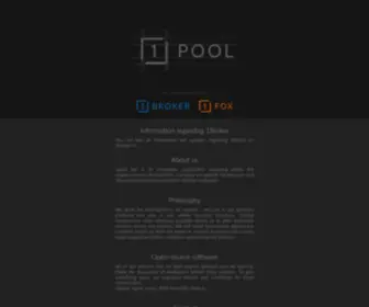 1Pool.ltd(1Pool) Screenshot