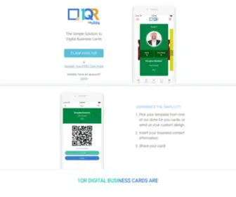 1QR.com(Digital Business Card) Screenshot