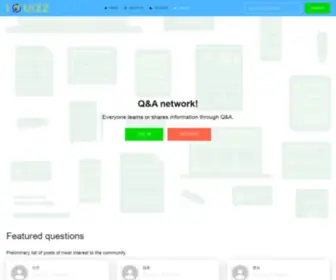 1Quizz.com(Q&A network) Screenshot