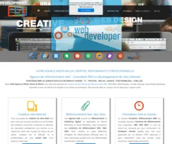 1Referencementweb.com(Agence web Melun) Screenshot