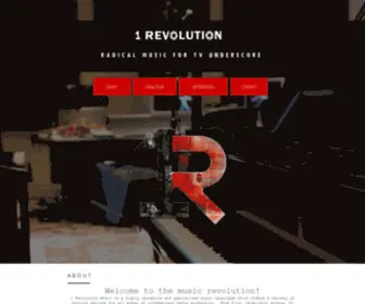 1Revolutionmusic.com(Home) Screenshot