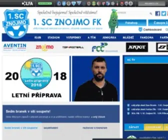 1SCznojMo.cz(1.SC Znojmo FK) Screenshot