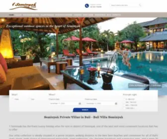 1Seminyak.com(Bali) Screenshot