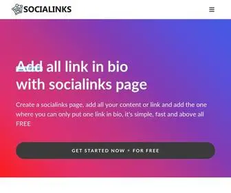 1SL.site(Best Linktree alternative for multi socialinks instagram) Screenshot