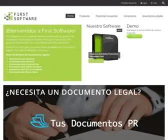 1Softpr.com(Programas de computadora para Contadores y Abogados en Puerto Rico) Screenshot