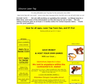 1Sourcelasertag.com(Rent LTTO) Screenshot